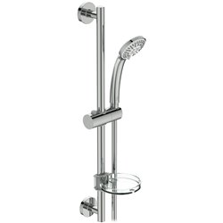 Ensemble de douche Idealrain barre de douche 60 cm, douchette 3 jets