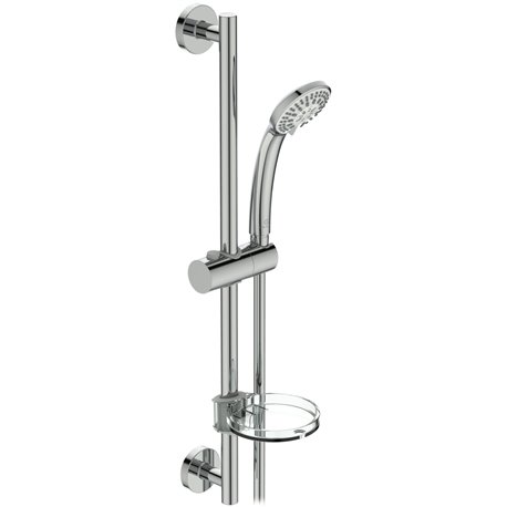 Ensemble de douche Idealrain barre de douche 60 cm, douchette 3 jets