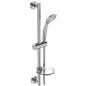 Ensemble de douche Idealrain barre de douche 60 cm, douchette 3 jets