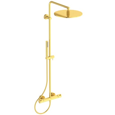 Ensemble de douche Ceratherm T125 Or brossé