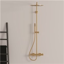 Ensemble de douche Ceratherm T125 Or brossé