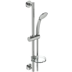 Ensemble de douche Idealrain barre de douche 60 cm, douchette 1 jet
