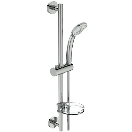 Ensemble de douche Idealrain barre de douche 60 cm, douchette 1 jet