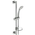 Ensemble de douche Idealrain barre de douche 60 cm, douchette 1 jet