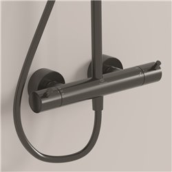 Ensemble de douche Ceratherm T125 Gris magnétique