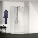 Paroi de douche fixe double accès I.life 120 cm 