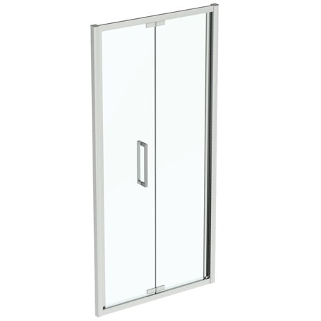 Porte de douche pliante I.life 100 cm 