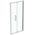 Porte de douche pliante I.life 100 cm 