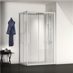 Paroi de douche I.life accès d'angle 120 cm 