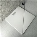 Receveur de douche Ultraflat New carré 70x70 cm Blanc Brillant