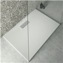 Receveur de douche Ultraflat New rectangulaire 140x70 cm Blanc Brillant