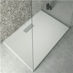 Receveur de douche Ultraflat New rectangulaire 120x80 cm Blanc Brillant