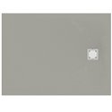 Receveur de douche Ultra Flat S rectangulaire 100x80 cm Gris Béton