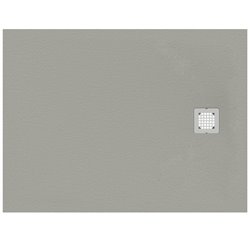 Receveur de douche Ultra Flat S rectangulaire 160x90 cm Gris Béton