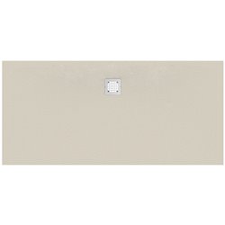 Receveur de douche Ultra Flat S rectangulaire 170x70 cm Beige Sable