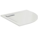Receveur de douche Ultraflat New d'angle 80x80 cm Blanc Brillant