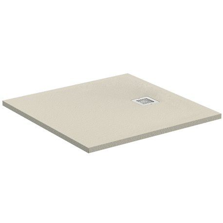 Receveur de douche Ultra Flat S carré 100x100 cm Beige Sable