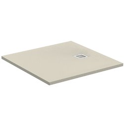 Receveur de douche Ultra Flat S carré 90x90 cm Beige Sable