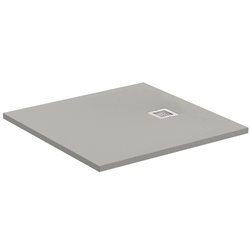 Receveur de douche Ultra Flat S carré 80x80 cm Gris Béton