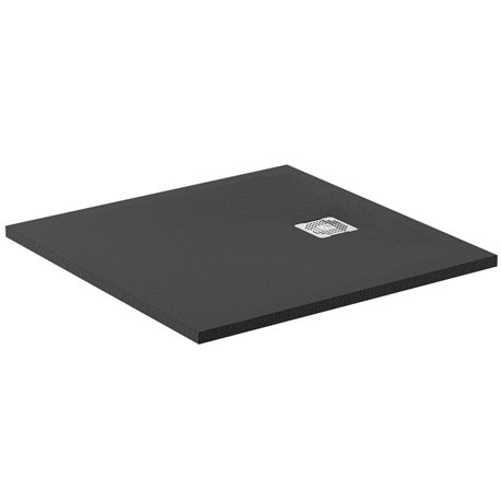 Receveur de douche Ultra Flat S carré 90x90 cm Noir Intense Receveur de douche Ultra Flat S carré 90x90 cm Noir Intense