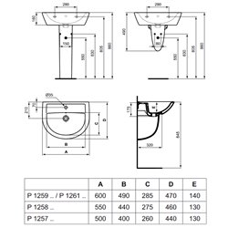Console aluminium sachet de 2