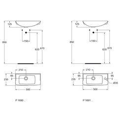 Attache lave-mains sachet de 2