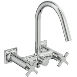 Mélangeur bain-douche Joy Neo Chromé Poignées croix