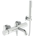 Mitigeur bain-douche monotrou Joy chrome, avec ensemble de douche