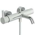 Mitigeur bain-douche monotrou Joy chrome, avec ensemble de douche