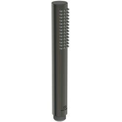 Mitigeur bain-douche monotrou Joy gris magnétique, avec ensemble de douche