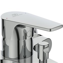 Mitigeur bain-douche mural Cerafine D avec ensemble de douche
