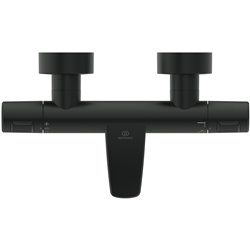 Mitigeur thermostatique bain-douche Ceratherm T25 Noir Mat
