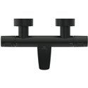 Mitigeur thermostatique bain-douche Ceratherm T25 Noir Mat