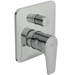 Mitigeur bain-douche monotrou BC763A2 Conca or brossé, avec ensemble de  douche Ideal Standard