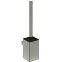 Porte-brosse et brosse WC Gris Orage Design Carré
