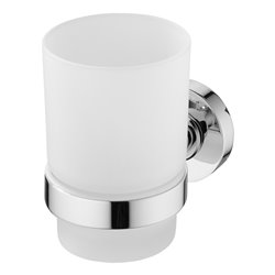 Porte brosse à dents Rond ∅66 mm Chromé
