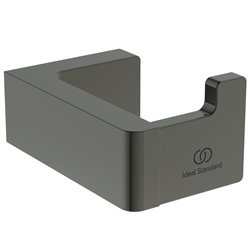 Patère murale Gris Magnétique Design Carré