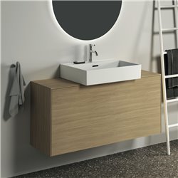 Patère murale Gris Orage Design Rond