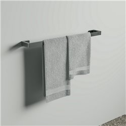 Porte-serviettes Gris Magnétique Design Carré