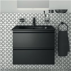 Porte-savon mural Chromé Design rond