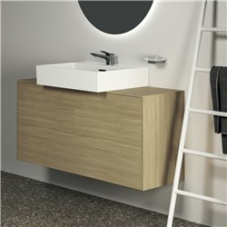Porte-savon mural Gris Magnétique Design Carré