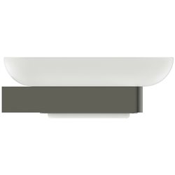 Porte-savon mural Gris Magnétique Design Carré