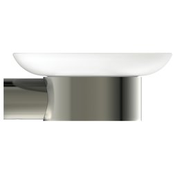 Porte-savon mural Gris Orage Design Rond