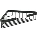Panier porte-savon mural Noir Mat Design carré