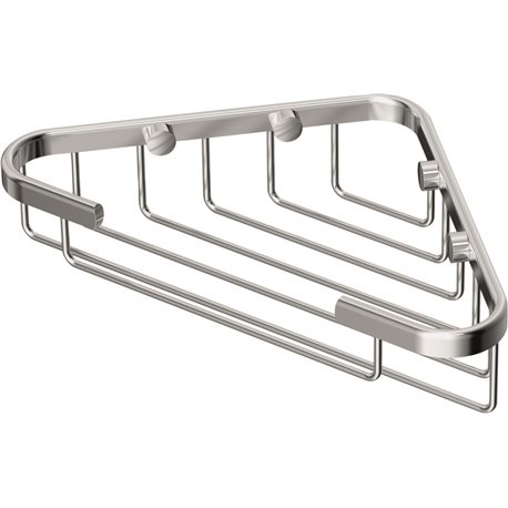Panier porte-savon mural Chromé Design carré