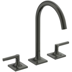 Mélangeur lavabo 3 trous Joy Neo Poignées Levier Gris magnétique