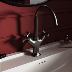 Mélangeur lavabo monotrou Joy Neo Sans tirette ni vidage Gris magnétique