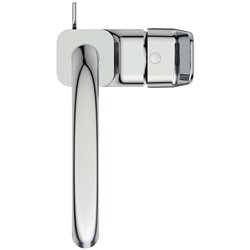 Mitigeur lavabo bec tube haut Ceraplan avec tirette et vidage 