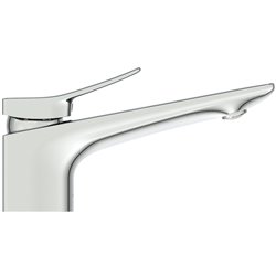 Mitigeur lavabo monotrou Check chrome, sans tirette ni vidage