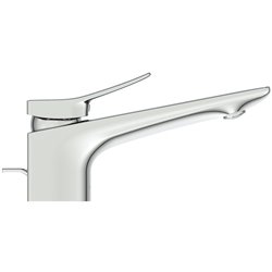 Mitigeur lavabo monotrou Check chrome, tirette et vidage bonde métal